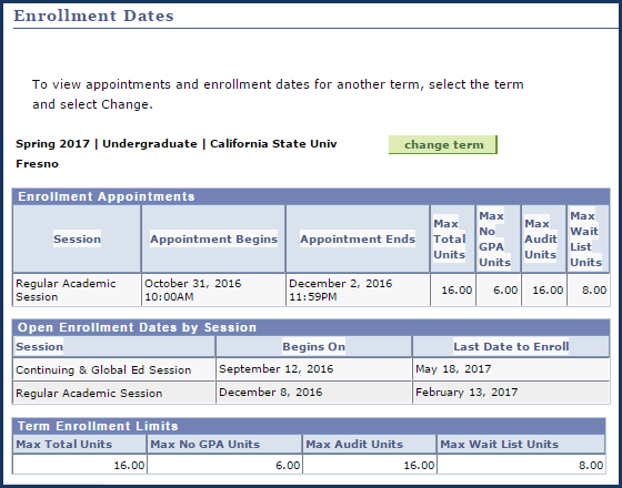 Find Your Registration Time